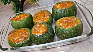 Cook the round Zucchini in this way ,the  results are amazing