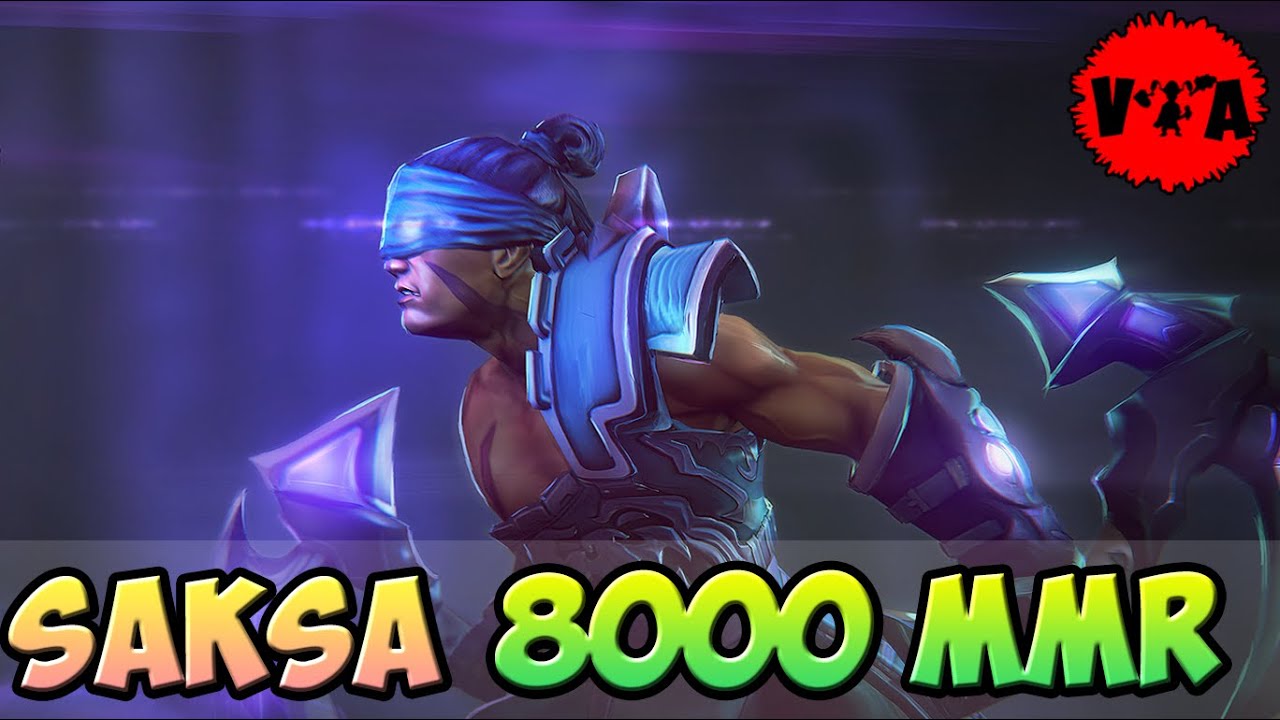 Dota 2 - Saksa 8000 MMR Plays Anti-Mage vol #1 - Ranked Match