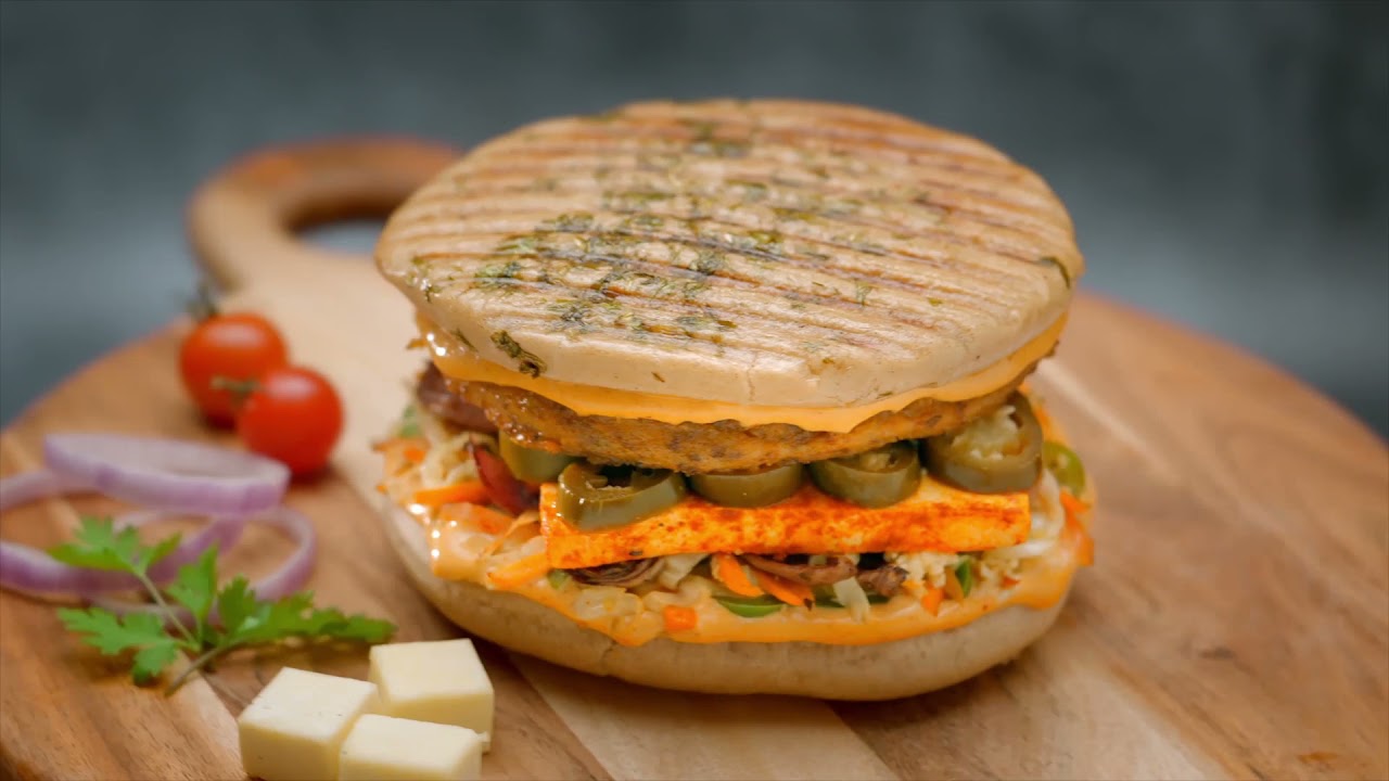 Kulcha burger India's only healthy burger YouTube