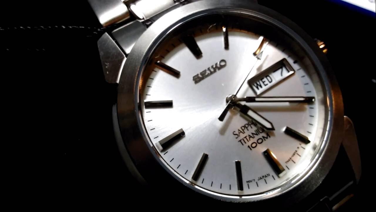 SEIKO SGG727P1 - YouTube