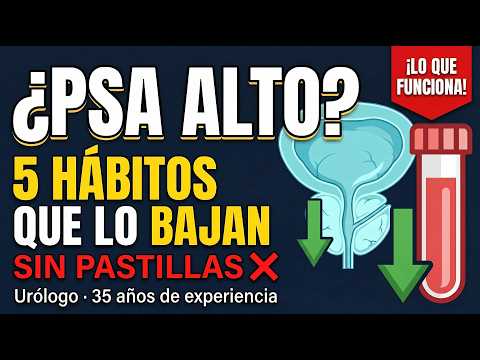Cómo Bajar el PSA y Desinflamar la Próstata de Forma Natural | Urólogo Explica