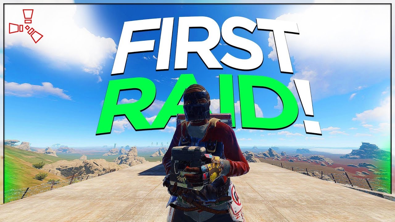 This is how our FIRST RAID went.. (SOLO VANILLA RUST #3 S45) - YouTube