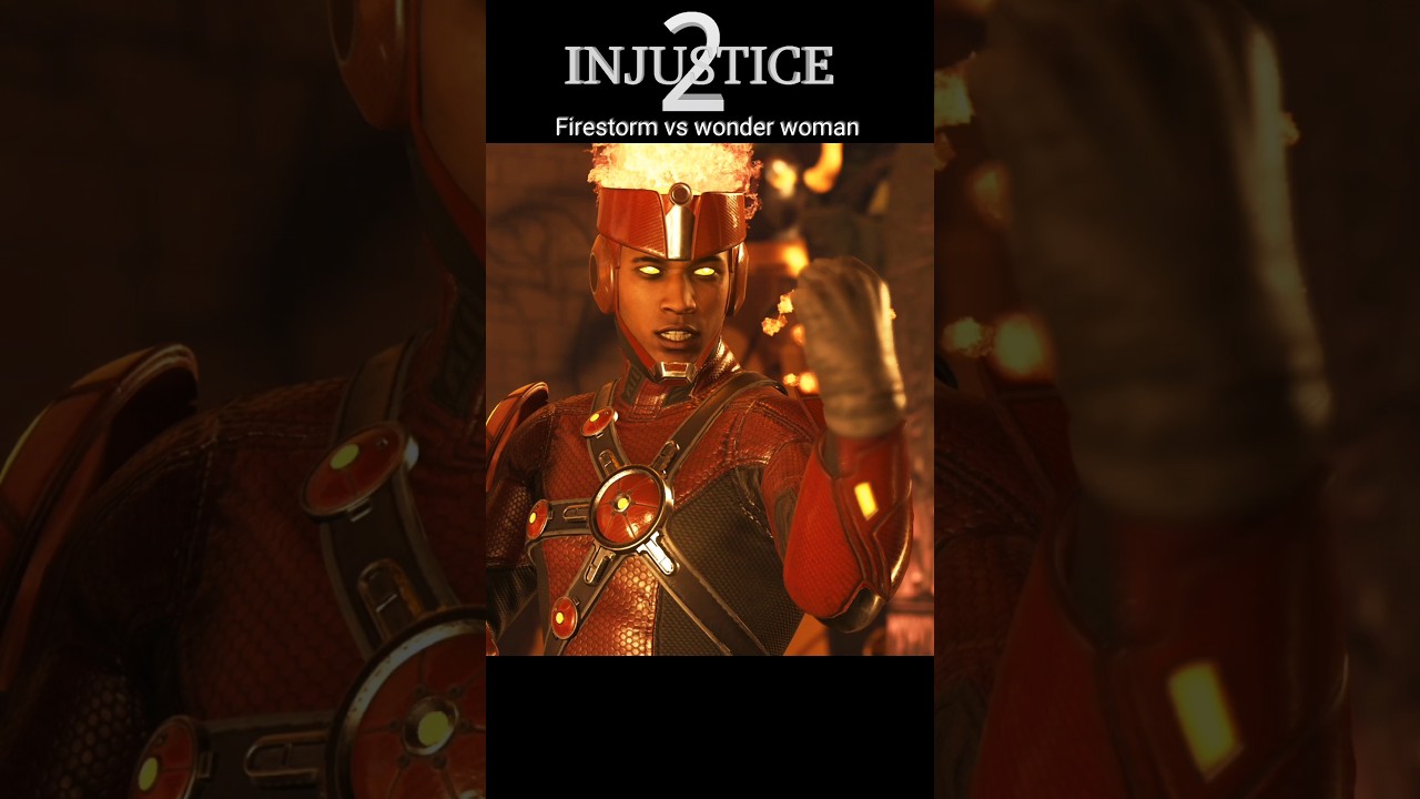 Firestorm vs wonder woman fight Scenes 🔥