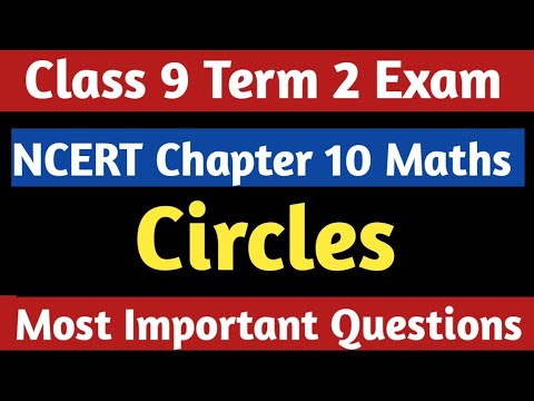 Class 9 Maths Circles Most Important Questions | Class 9 Maths NCERT ...