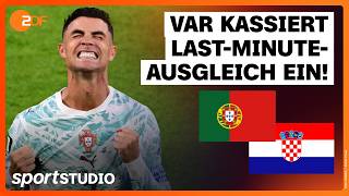 Portugal – Kroatien Highlights | Sechzehntelfinale, FIFA WM 2026 | sportstudio
