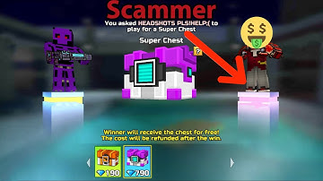 Stealing Gems from Scammers again! | Pixel Gun 3D