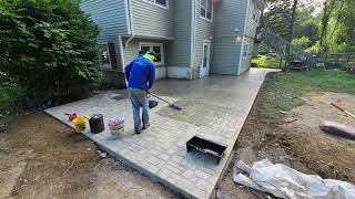 Project 694 - CONCRETE PATIO - C & H Restoration LLC