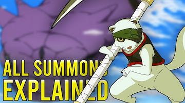 ALL Summons in Naruto EXPLAINED!