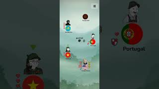 Portugal vs Kyrgyzstan vs Kazakhstan vs Vietnam vs United States #viral #shorts #countrywar #gaming