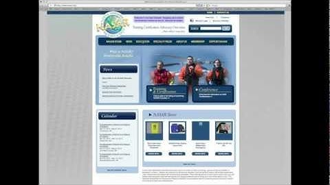 Event Mobi Demo for The National Search & Rescue Conference