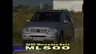 Mw 2001 First Drive The Mercedes Benz Ml500 W163 Retro Review