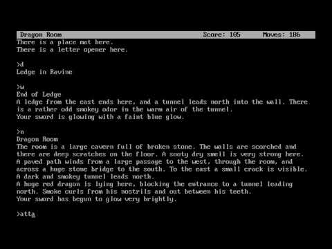 Zork II: The Wizard of Frobozz (DOS) Playthrough / Solution