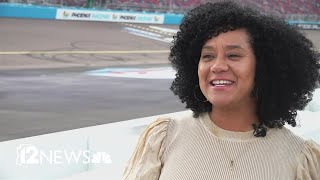 NASCAR names first African-American female track president