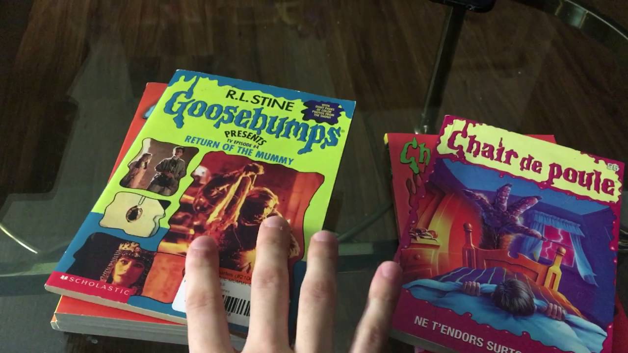 Goosebumps Collection Update French and Bumpy Rereleases! YouTube