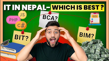 BCA vs BIT vs BIM in Nepal 🔥 | Which IT Course is Best for 2025? (Full Comparison)