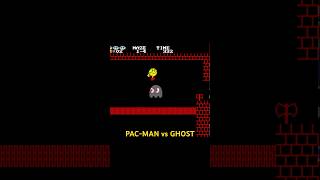 Pac-man Vs. Ghost in SMB1 #mario #mariobros #supermario screenshot 3