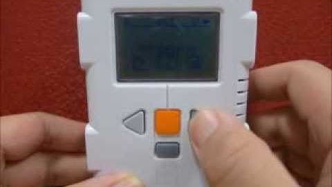 Using Mindstorms NXT 2.0 Programmable Brick