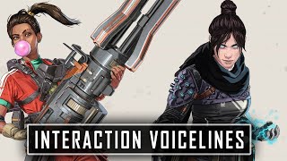 NEW RAMPART & WRAITH Interaction Voicelines - Apex Legends Season 7