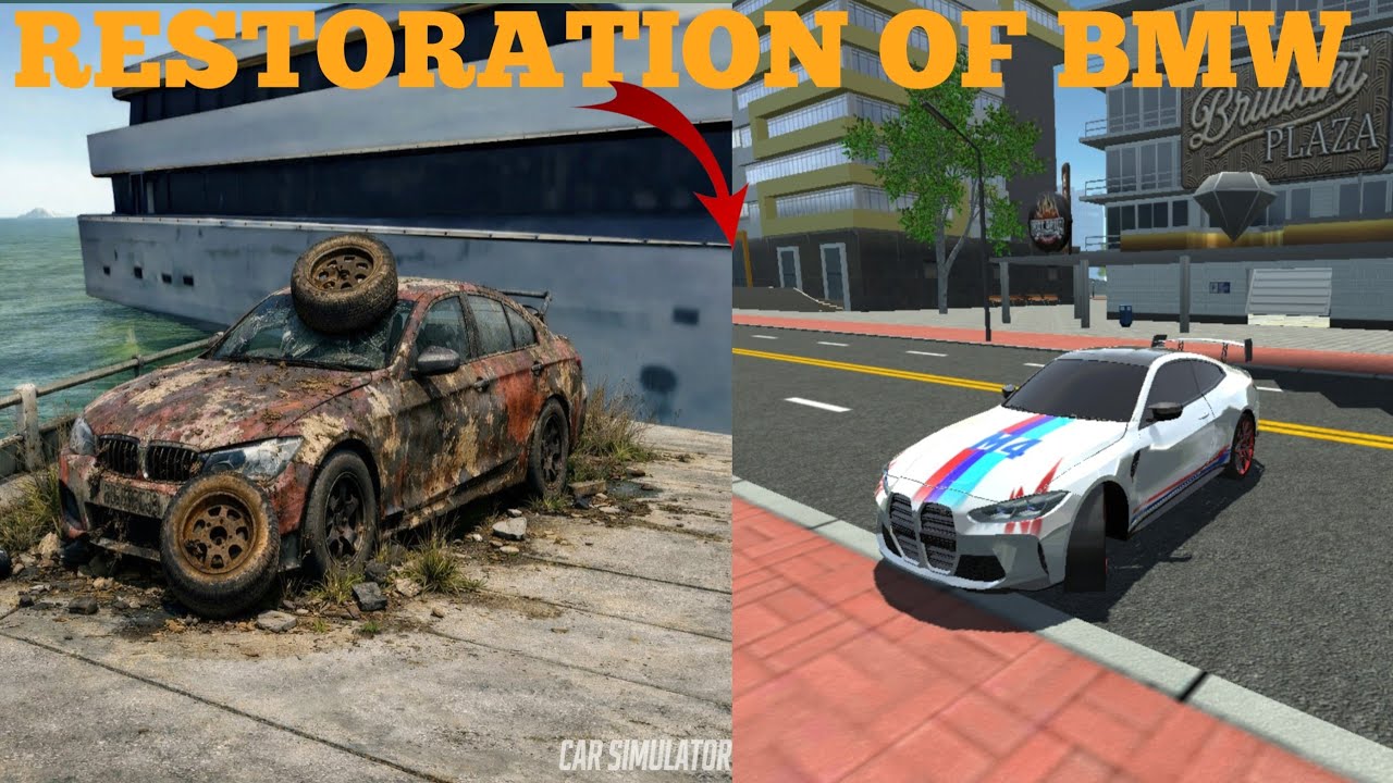 Abandoned BMW Found 😱 Full Restoration in Car Simulator 2