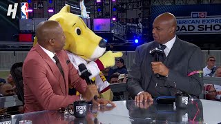Rocky The Mascot joins Inside the NBA in the Opening Night 😂