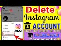 Instagram  account delete kaise kare permanently | How to delete Instagram account permanently |