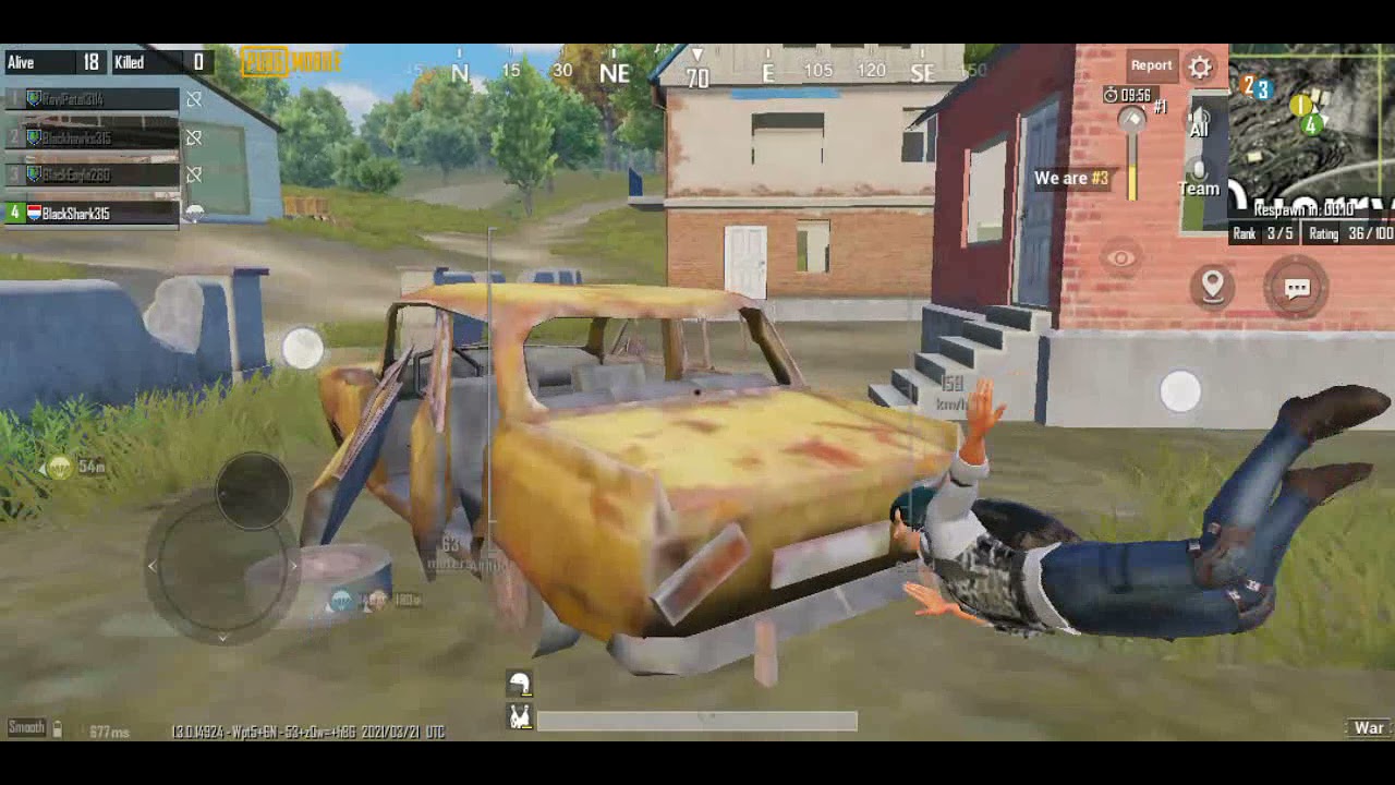 PUBG Flying Man ‼️‼️