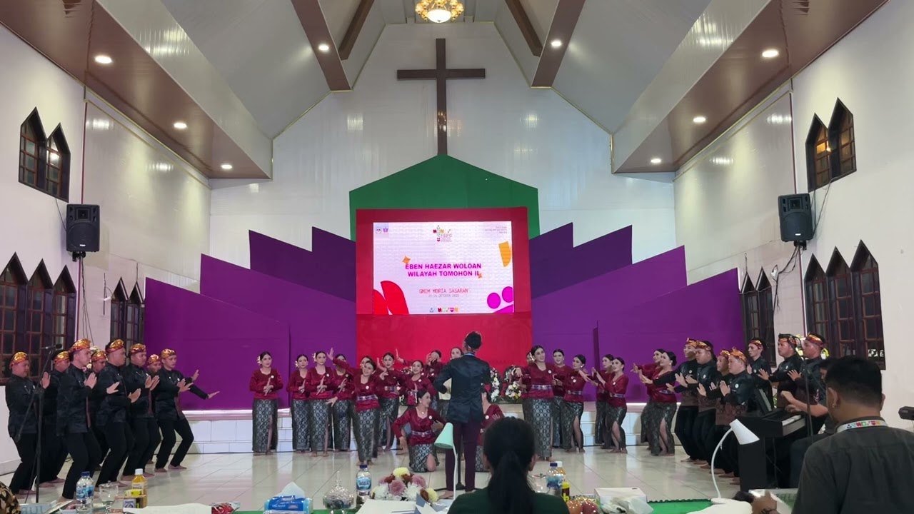 HALELUYA PUJILAH (Cipt. Living R. Kalalo) PEMUDA EBEN HAEZAR WOLOAN SMALL CHOIR SERI A FSPG 2025