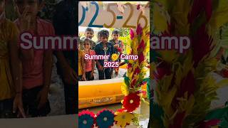 Summer Camp | Helping Hands Tree Craft Activity | #shorts