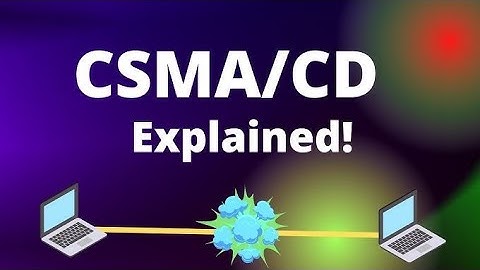 What is CSMA(Carrier Sense Multiple Access) Collision Detection/Collision Avoidance |Animation Video