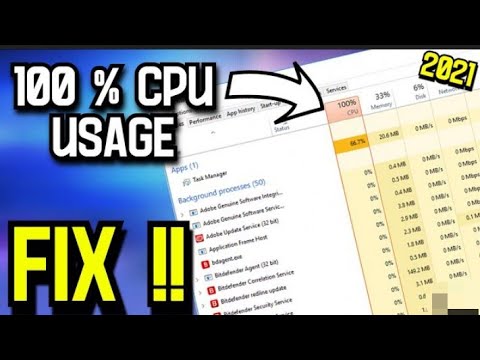 Fix CPU 100% usage in windows 10/11/7 in Hindi  | Speed up your PC/ laptop #episode2