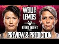 UFC 292: Zhang Weili vs. Amanda Lemos Preview &amp; Prediction