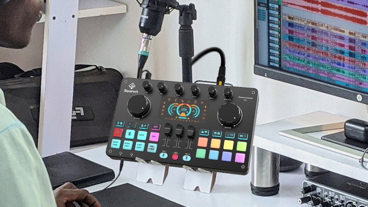 Squarock Podcast Live Streaming Recording Audio Equipment Review