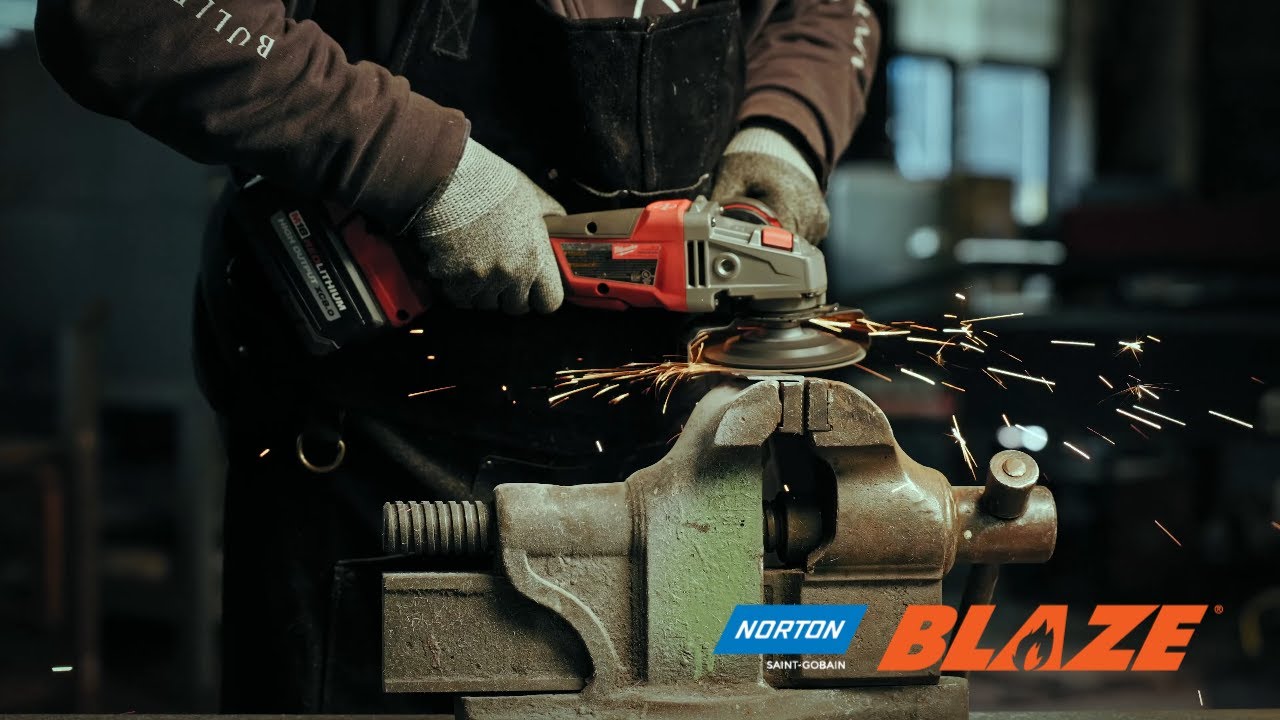 Grind Cool With Norton Blaze Fiber Discs YouTube
