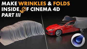Creating and Controlling Wrinkles in Cinema 4D Tutorial Part 3: Car Reveal