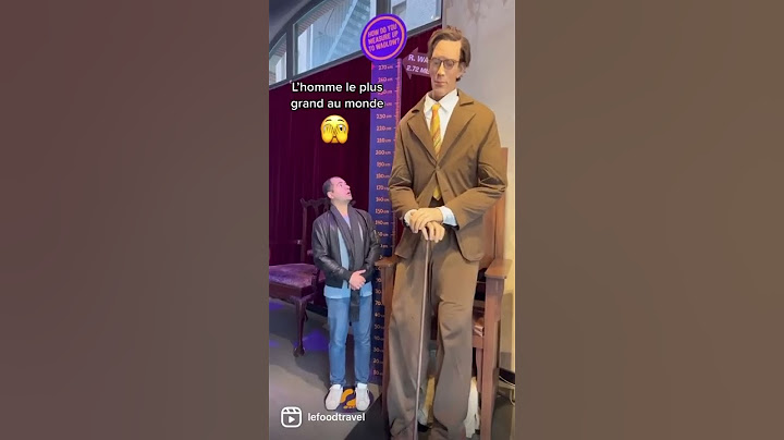 L'homme le plus GRAND au monde : Robert Wadlow 🤯