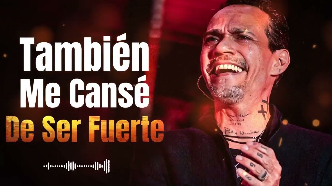 Marc Anthony -  El Tiempo No Me Esperó -  Bolero de Reflexión y Dolor del Alma