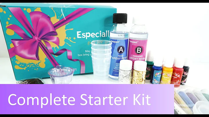 Complete Resin Starter Kit for Beginner Resin Crafting