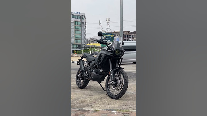 How about a Ducati Desert X in all black???