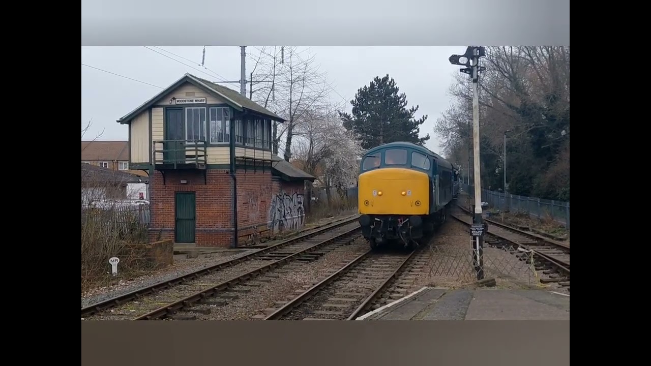 Nene Valley Railway Diesel Gala inc 66791, 143602, 45041, 43045 & 43048 at Peterborough 07 Mar 2026 