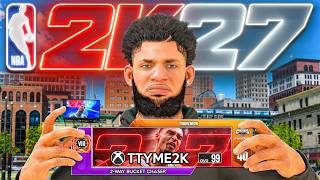 This 6'8 DEMIGOD Build is INSANE on NBA 2K27!
