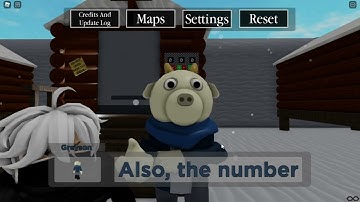 Roblox Piggy the Godlike RP How to get Frozen in the Mist Badge