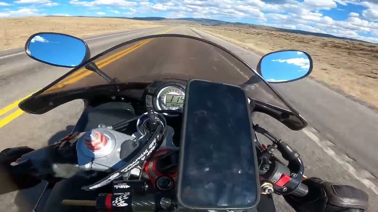 2006 Kawasaki ninja zx6r 636 0-130 pull.