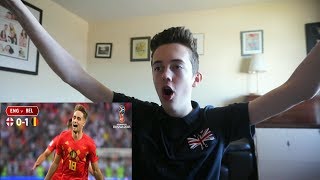 England VS Belgium - LIVE FAN Reactions! (World Cup 2018)
