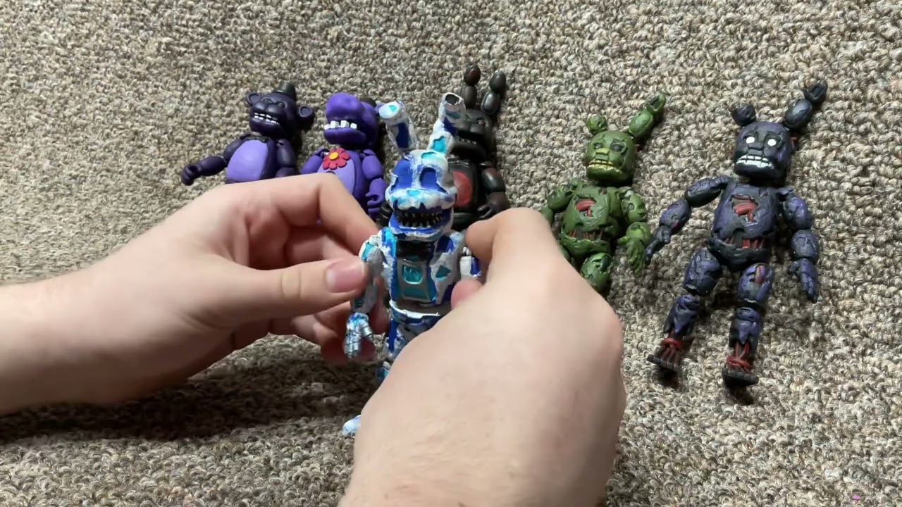 FNAF Five Nights at Freddy’s custom figure lot 2 “ Mr. Hippo”