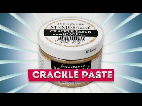FOCUS PRODUCTS - CRACKLE PASTES: GOLD, RED GOLD & SILVER