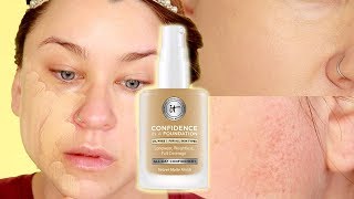 NEW IT COSMETICS CONFIDENCE IN A FOUNDATION REVIEW |Natural Light,Wear Test,Close ups!|Beauty Banter