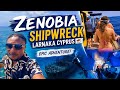 Exploring the famous Zenobia Shipwreck in Larnaka Cyprus 🇨🇾 ⚓️