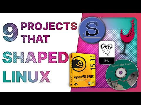 9 Projects that CHANGED the Linux world!