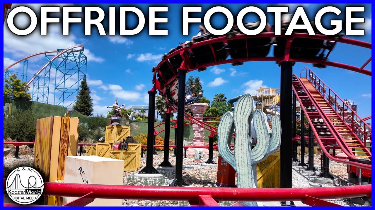 Road Runner Express | Six Flags Magic Mountain | 4K Off-Ride
