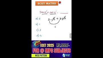 ECET 2025 Maths Guide | How to Score High & Get the Best Rank! 🚀 | Q-170 Explained
